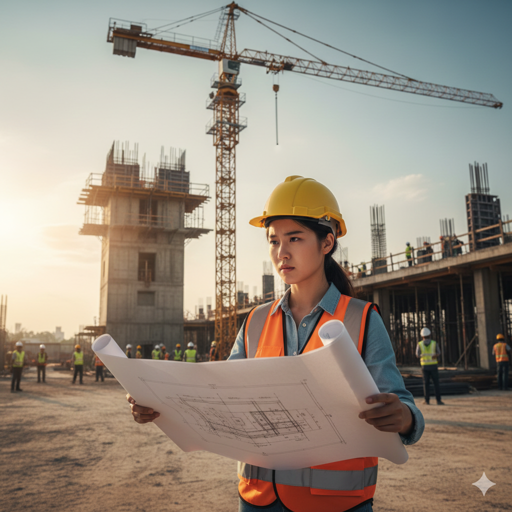 thẩm tra thiết kế xây dựng tại Bình Dương – kỹ sư Kiểm định Nghi Hân rà soát hồ sơ thiết kế công trình