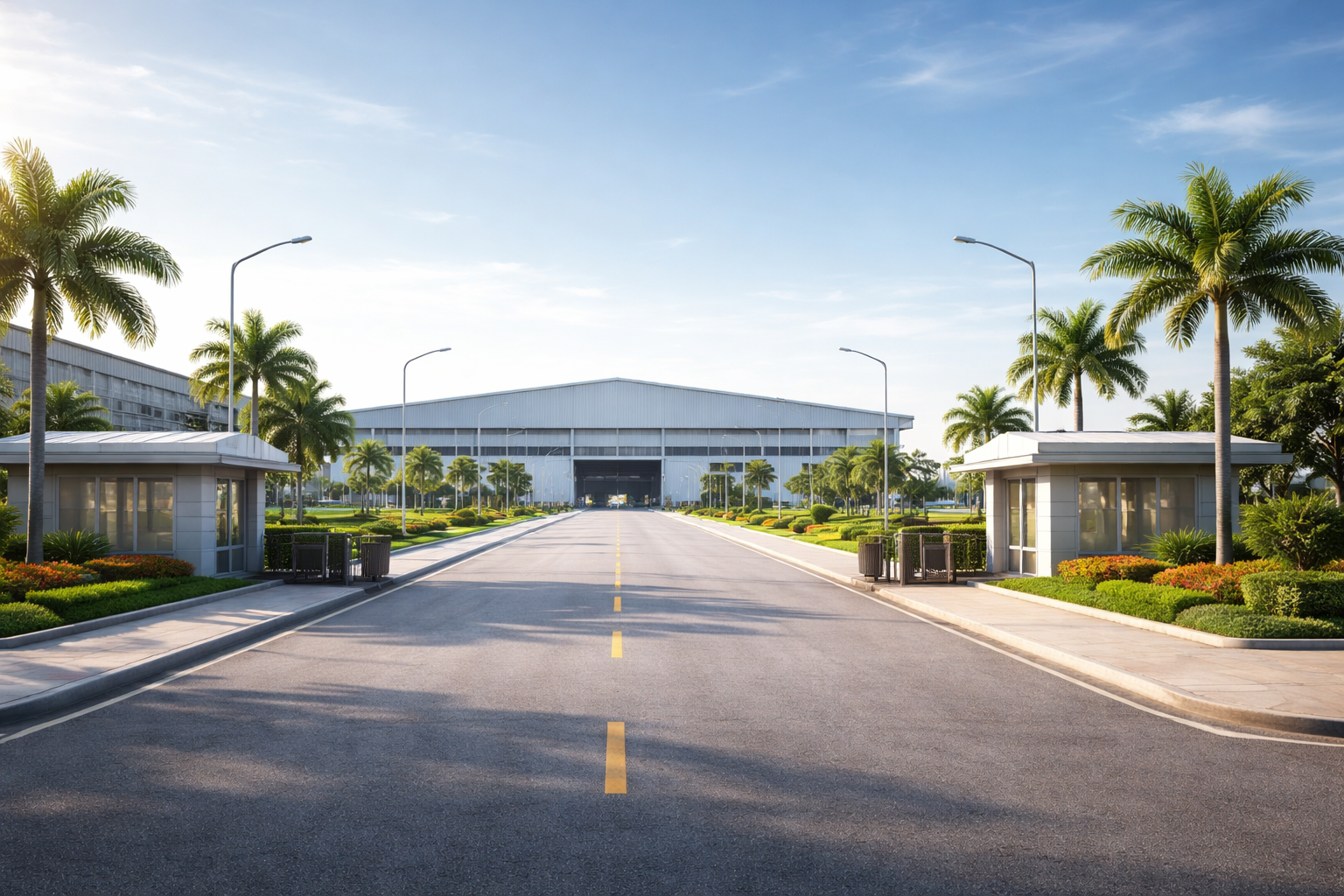 Nền xưởng bị lún xử lý thế nào – Hình ảnh nhà xưởng phục vụ đánh giá lún nền