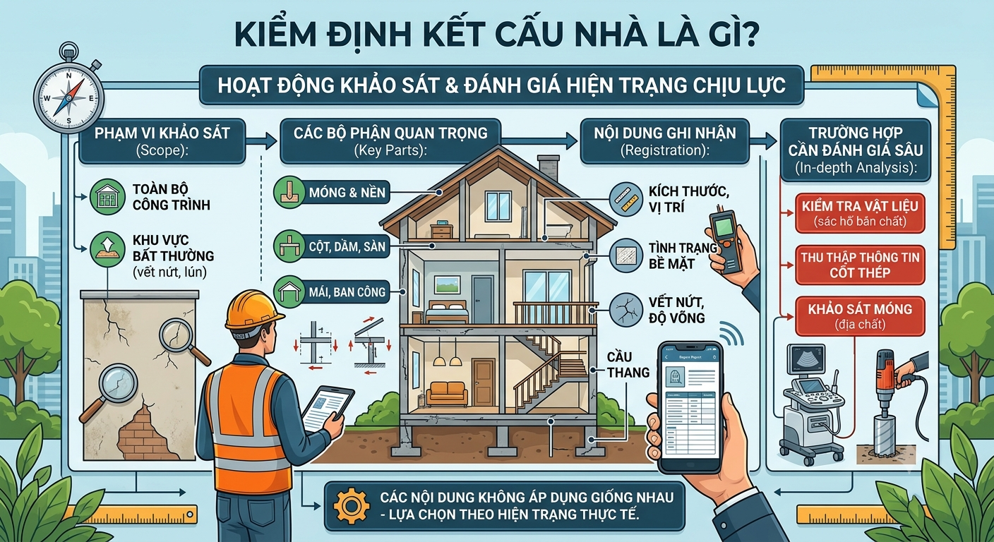 Kiểm định kết cấu nhà là gì?